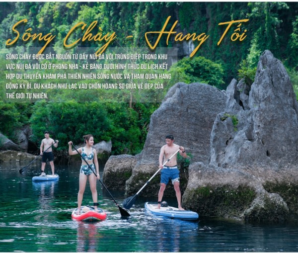 TOUR GHÉP ĐỘNG PHONG NHA – SÔNG CHÀY HANG TỐI